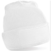Beechfield B445 - Stijlvolle Heren Patch Beanie voor Alle Seizoenen