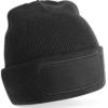 Beechfield B445 - Stijlvolle Heren Patch Beanie voor Alle Seizoenen
