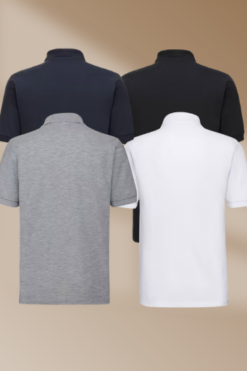 Russell JZ599 - Duurzaam Poly/Cotton Polo-Shirt - Afbeelding 3